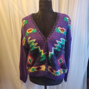 Vintage knit cardigan